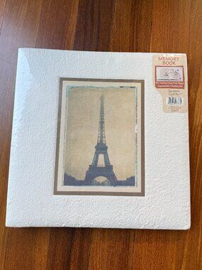 NEW Tomorrow's Treasures 12.5" x 12.5" Eiffel Tower Scrapbook Album